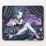 Makayla Gothic Couture Fairy Tea Party mousepads