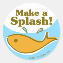 Make a Splash! Sticker