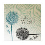 Make A Wish Dandelions Stretched Canvas Print