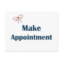 Make Appointment Reminders postcards