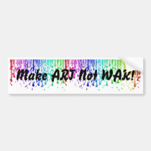 make art Bumper Sticker