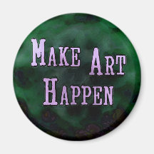 Make Art Happen Magnets
