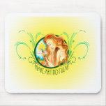 Make Art Not War mousepads