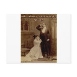 Make Awkward Advances Postcard