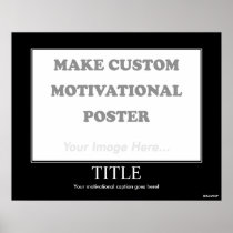 Make Custom Motivational Poster (Landscape)