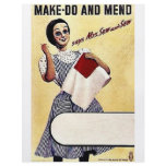 Make - Do And Mend Personalized Flyer