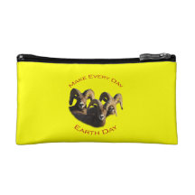 Make Every Day Earth Day Makeup Bags