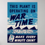 Make Every Minute Count Poster posters