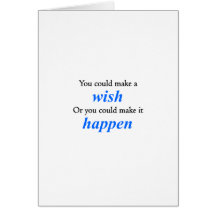 Make It Happen Card