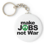 Make Jobs, Not War keychains