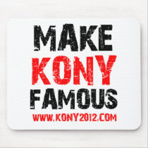 Make Kony Famous - Kony 2012 Mousemats