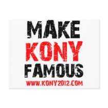 Make Kony Famous - Kony 2012 Postcards