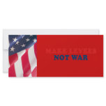 Make Levees not war rack cards