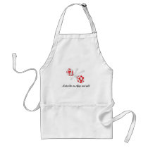 make like an atom and split apron