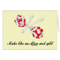 make like an atom and split card