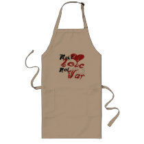 Make Love Not War Apron