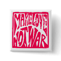 Make Love, Not War - Hippie Design for Peace