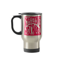 Make Love, Not War - Hippie Design for Peace Mug