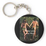 Make Love, Not War! Key chain keychains