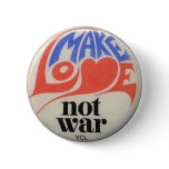 Make Love Not War Pin