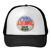 Make Love Not War Trucker Hat