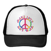 Make Love Not War Trucker Hat