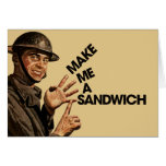 Make me a sandwich cards