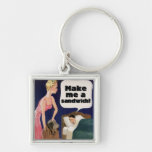 Make me a sandwich key chains