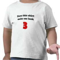 Make Me Look 3 Toddler's / Children's Light Shirts