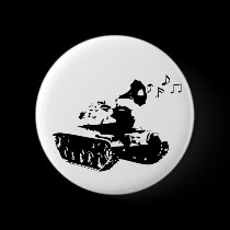 Make Music, Not War buttons
