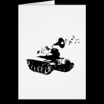 Make Music, Not War cards