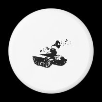 Make Music, Not War magnets