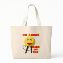 Make My Day (whip Mistress) Tote Bags