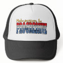 Make progress be Progressive hats