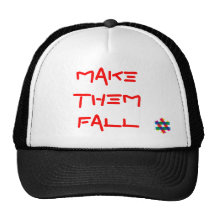 Make them fall casquettes de camionneur