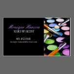 Make-Up Artist Business Card business cards