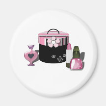 Make Up Cosmetics Girl Magnets