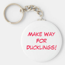 Make Way For Ducklings!!! Keychain