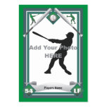 Make Your Own Baseball Card business cards