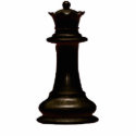 Make your own chess set Black Queen photo sculptures