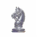 Make your own chess set Silver Knight photo sculptures