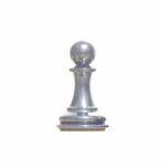 Make your own chess set Silver Pawn photo sculptures