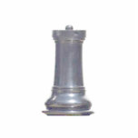 Make your own chess set Silver Rook photo sculptures