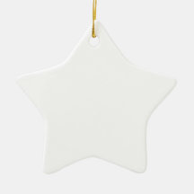 Make Your Own Christmas Ornament Star Shape
