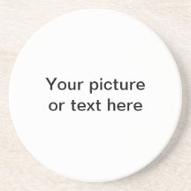 Make your own custom personalised beverage coaster