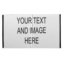 Make your own custom personalised iPad folio case