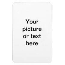 Make your own custom personalised rectangular magnets