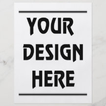 Make Your Own Full Color Flyer