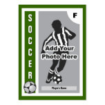 Make Your Own Soccer Card business cards