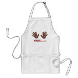 MAKEchocolates handprints aprons